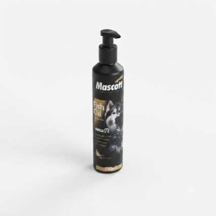 HUILE DE POISSON MASCOTT POUR CHIENS & CHATS 240 ml
