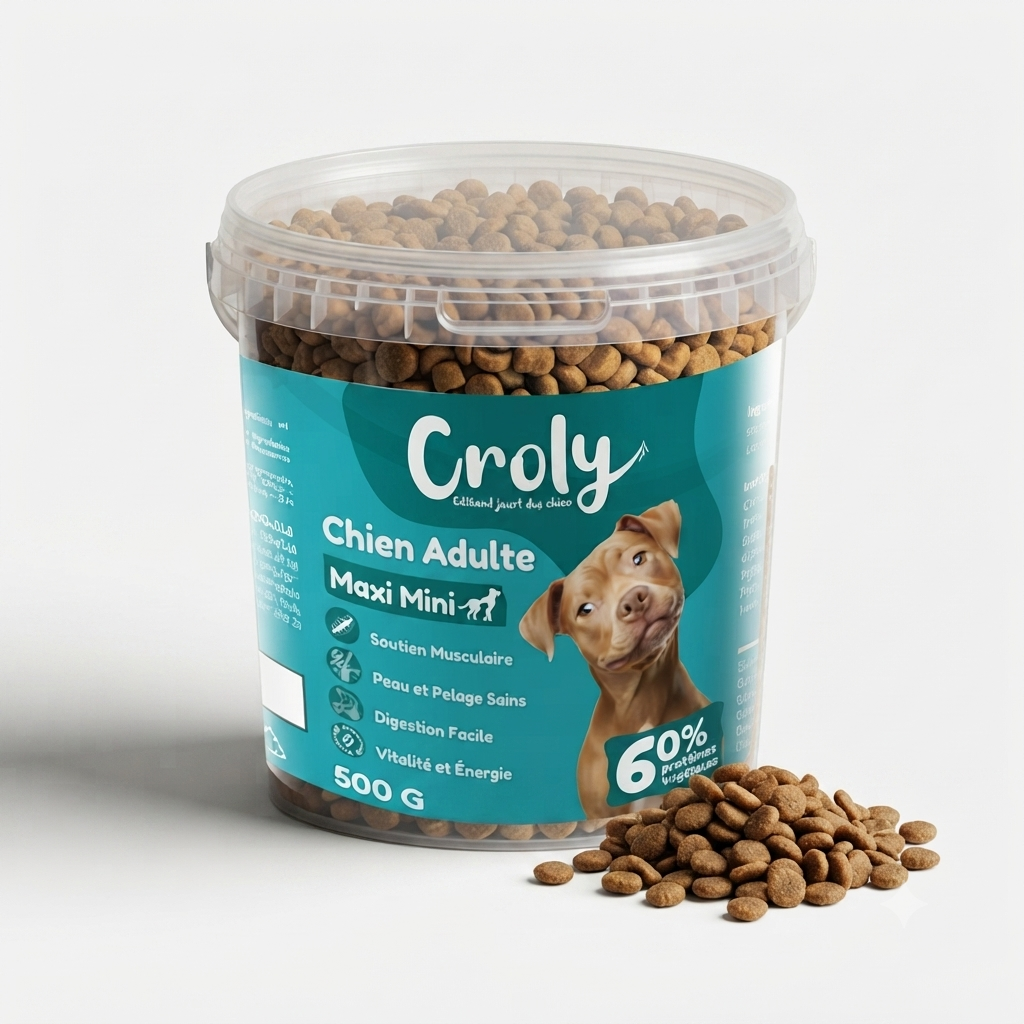 CROQUETTES CROLY POUR CHIENS ADULTES (MAXI & MINI) (500g)