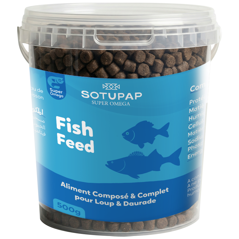 Aliment daurade/loup 500 gr