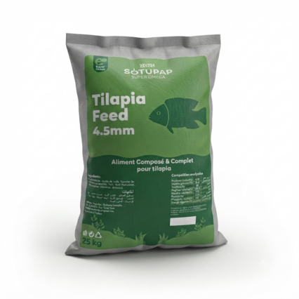 Aliment Tilapia : 4.5 mm - 20 Kg