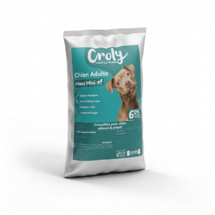 CROQUETTES CROLY POUR CHIENS ADULTES (MAXI & MINI) (18 Kg)
