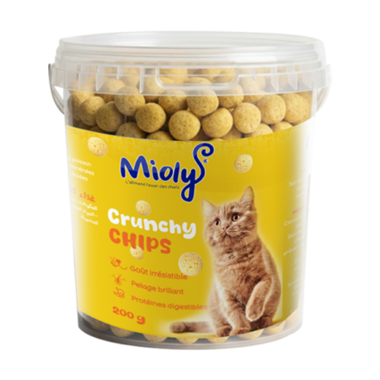 CROQUETTES CHIPS MIOLY POUR CHATS ADULTES (500g)