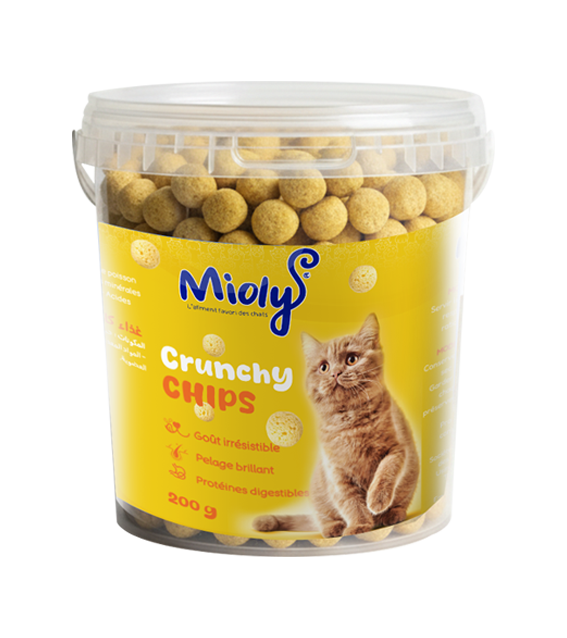 CROQUETTES CHIPS MIOLY POUR CHATS ADULTES (500g)