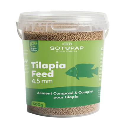 Aliment Tilapia : 4.5 mm - 500g