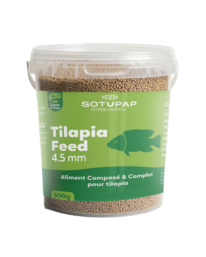 Aliment Tilapia : 4.5 mm - 500g