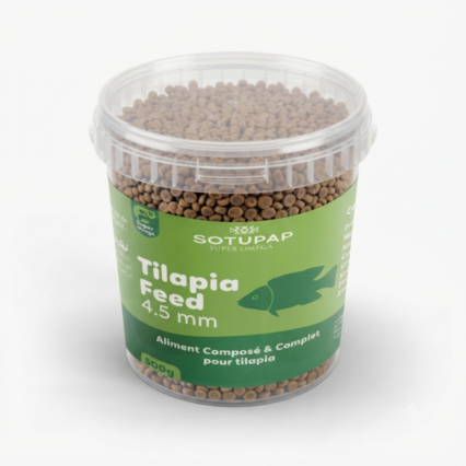 Aliment Tilapia : 4.5 mm - 500g